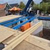 staalconstructie in de vloer